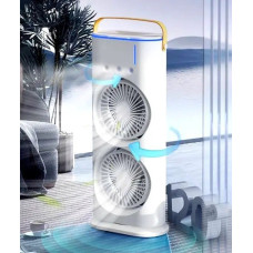 Дворівневий підлоговий вентилятор з охолодженням Double-Ended Spray Fan