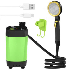 Портативний душ із насосом 9000mAh, Електричний душ на акумуляторі