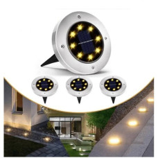 Комплект світильників для саду, Світильники на сонячній батареї Disk lights
