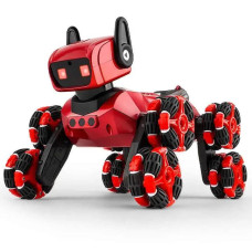 Інтерактивний робот собака 8-wheel Mechanical Dog, Дитяча іграшка робот-собака з пультом