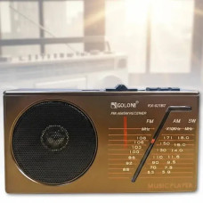 Акумуляторне радіо Радіо RX-921BT Golon, Портативне акумуляторне FM-радіо з LED індикатором