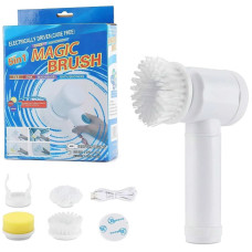 Електрична щітка для збирання Magic Brush, Щітка для збирання з насадками 5в1