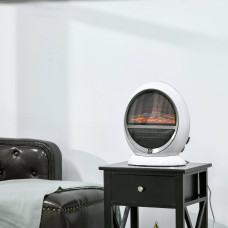 Керамічний тепловентилятор-камін на 1,5 кВт Flame Heater, Тепловентилятор для дому