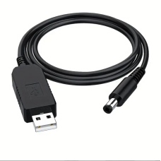 Кабель для роутера 9 і 12 вольтів DC 5v USB-DC 9,12 V 5.2 mm