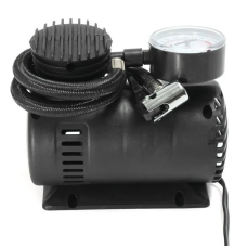 Портативний повітряний насос 12в Air Compressor, Чорний компресор для автомобільних шин   Акція