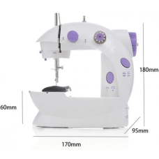Переносна швейна машинка UTM Sewing machine 201, Швейна машинка 4в1 з педаллю Акція