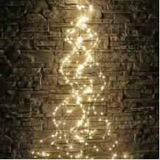 Гірлянда кінський хвіст 500 LED 20 ниток Warm White, світлодіодна гірлянда пучок Акція