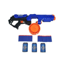 Бластер Nerf Burst Flyweel XHero для дітей, Пістолет дитячий з м'якими кулями   Акція
