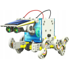 Solar Robot з моторчиком та сонячною панеллю, Конструктор 14в1 для дітей   Акція