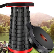 Складаний стілець Telescopic stool, компактний розкладний телескопічний для походів і риболовлі