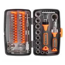 Універсальний набір викруток із тріскачкою 68 в 1 68 в 1 Torx RATCHET у кейсі, викрутка з насадками, викрутка з бітами