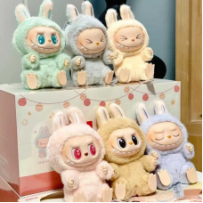 М'яка іграшка Labubu сидячий 15 см, рандомна іграшка Лабубу Pop Mart Монстри