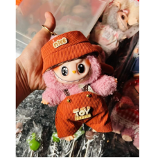 Лабубу в одязі тренд 2025, Монстр Labubu Pop Mart 15 см, Лабубу в різних вбраннях