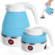 Чайник силіконовий складаний Eltctric Kettle 500 мл, електрочайник працює від мережі 220 В
