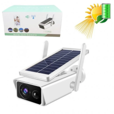 Потужна вулична камера Solar Q1-400W, автономна камера з карткою пам'яті на сонячній батареї 2 MP AP IPAPP ICSEE