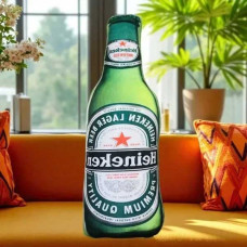 Іграшка-подушка м'яка Пиво Heineken 70*25*15см 7238