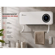 Кондиціонер Domotec MS-5963 White Настінний кондиціонер 2000 Вт з пультом і сушаркою Охолоджувач Кондиціонери холод-тепло