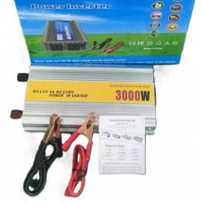 Автомобільний інвертор 12V-220V 3000W (Перетворювач напруги) — Автономне живлення для дому та авто