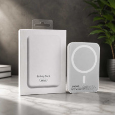 Портативний зовнішній акумулятор Battery Pack 10000mAh, компактний повербанк для заряджання смартфона 26X-207
